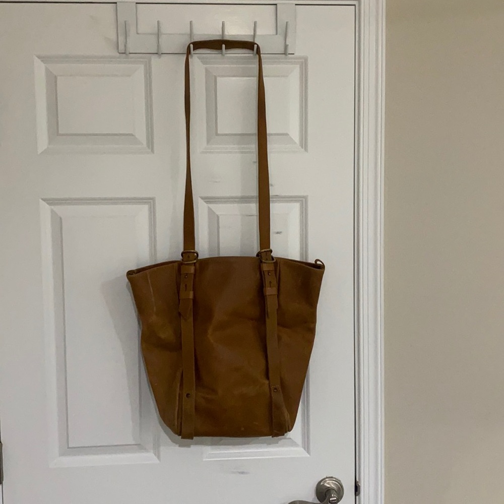 Authentic LOWELL leather bag slight damages